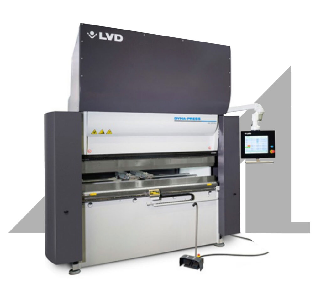 maquina corte y plegado de planchas metalicas